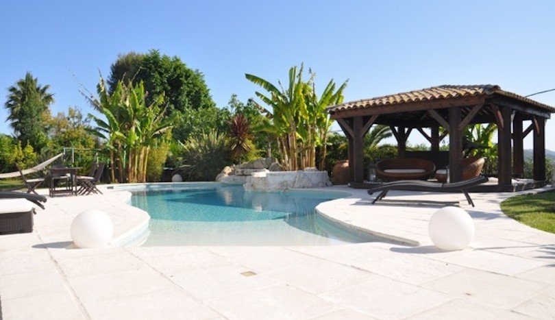 02 luxury holiday home la colle sur loup view pool
